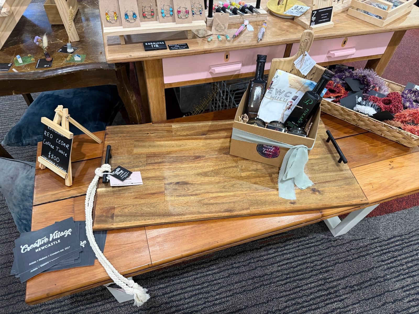 Handcrafted timber board