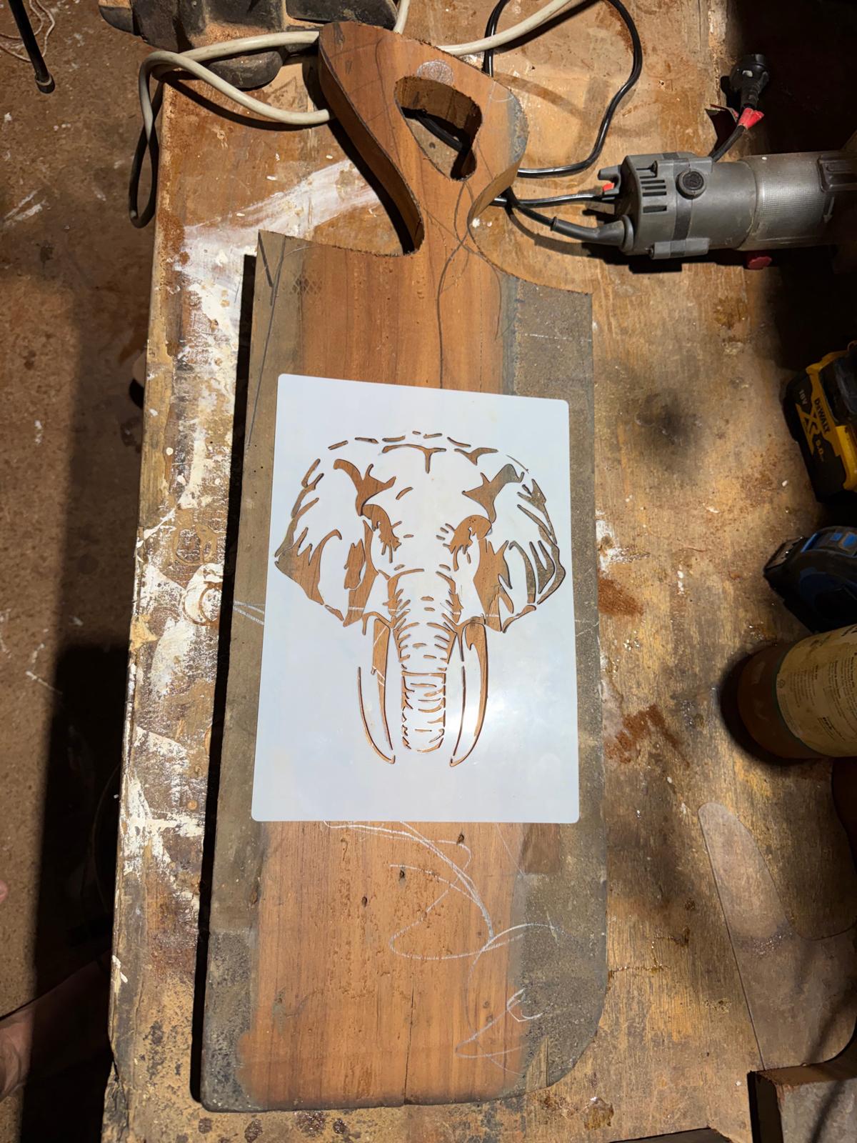 Handcrafted timber board