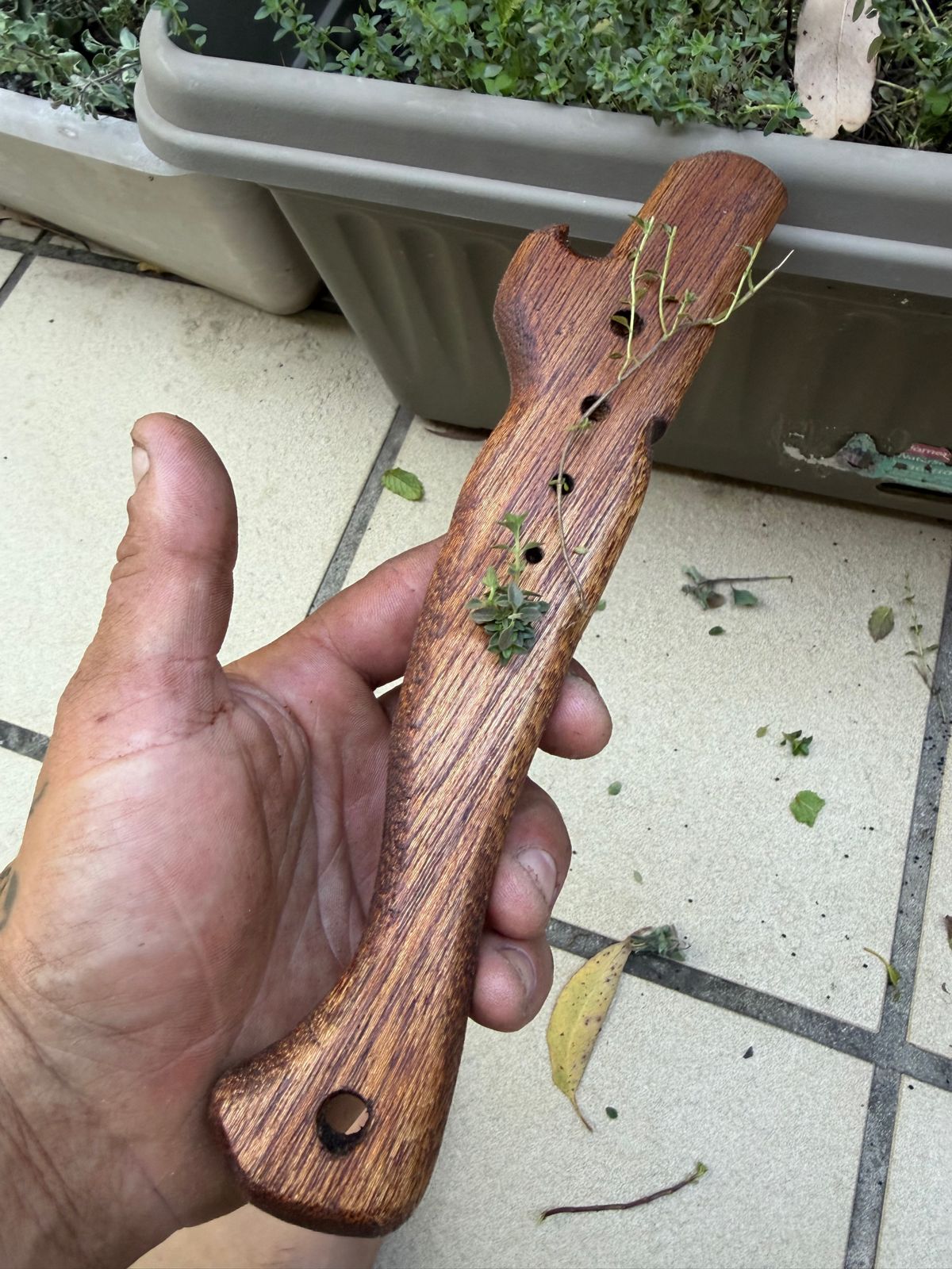 Handcrafted timber board