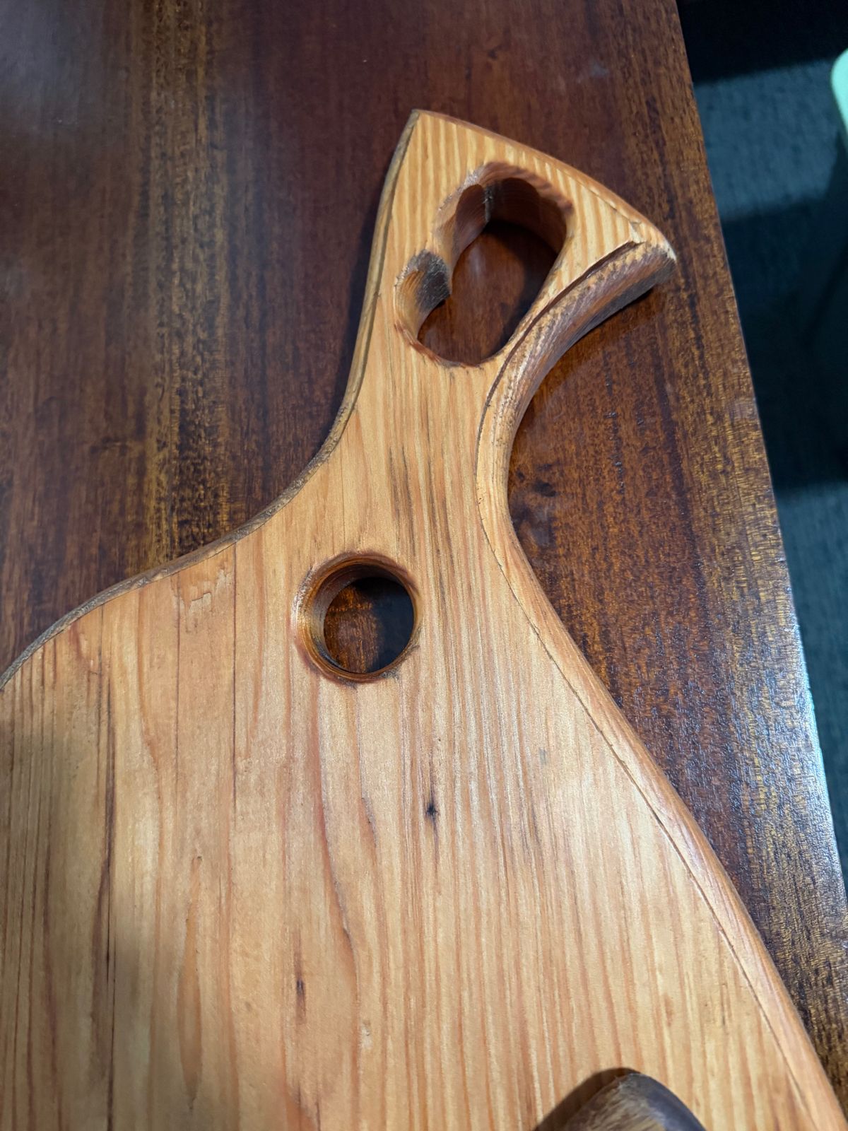 Handcrafted timber board