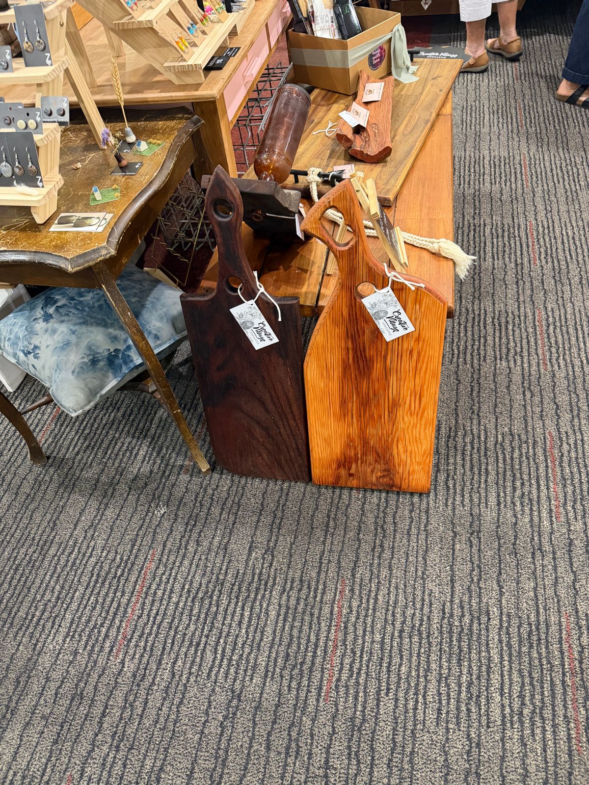Handcrafted timber board