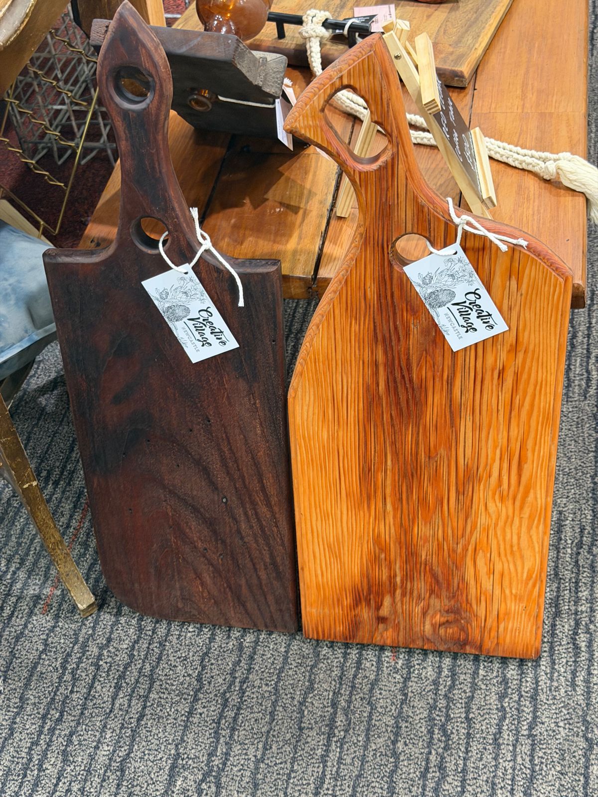 Handcrafted timber board