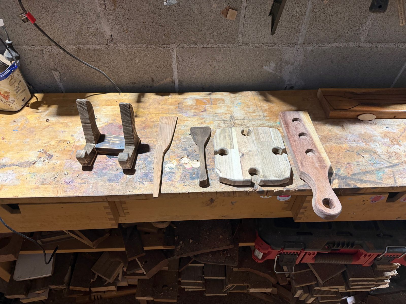 Handcrafted timber board